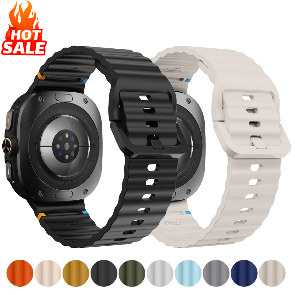 Samsung Smartwatch Ultra Accessories - Silicone Strap For Samsung Galaxy Watch