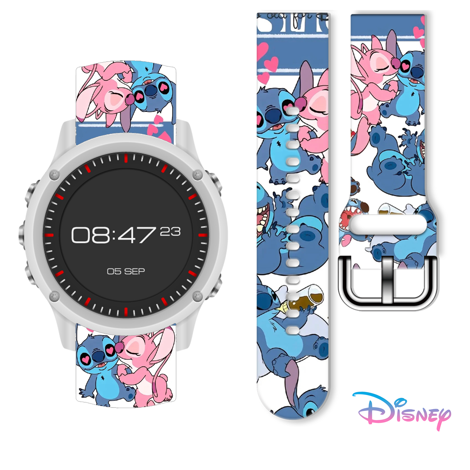Xiaomi Smartwatch Accessories - Disney 20mm Stitch 1 Printed Strap