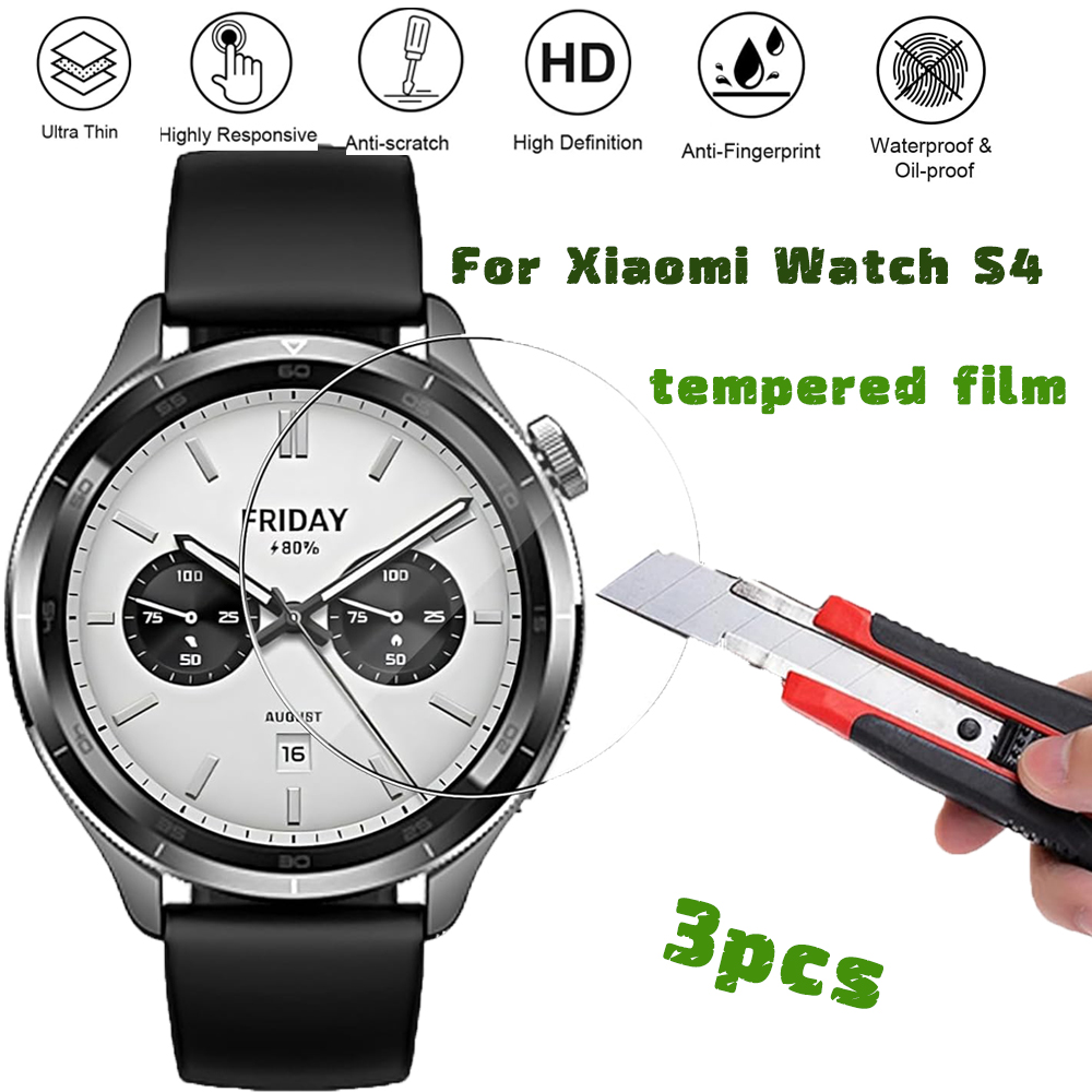 3PCS Tempered Glass Smartwatch - Xiaomi Smartwatch Accessories recensione e prezzo