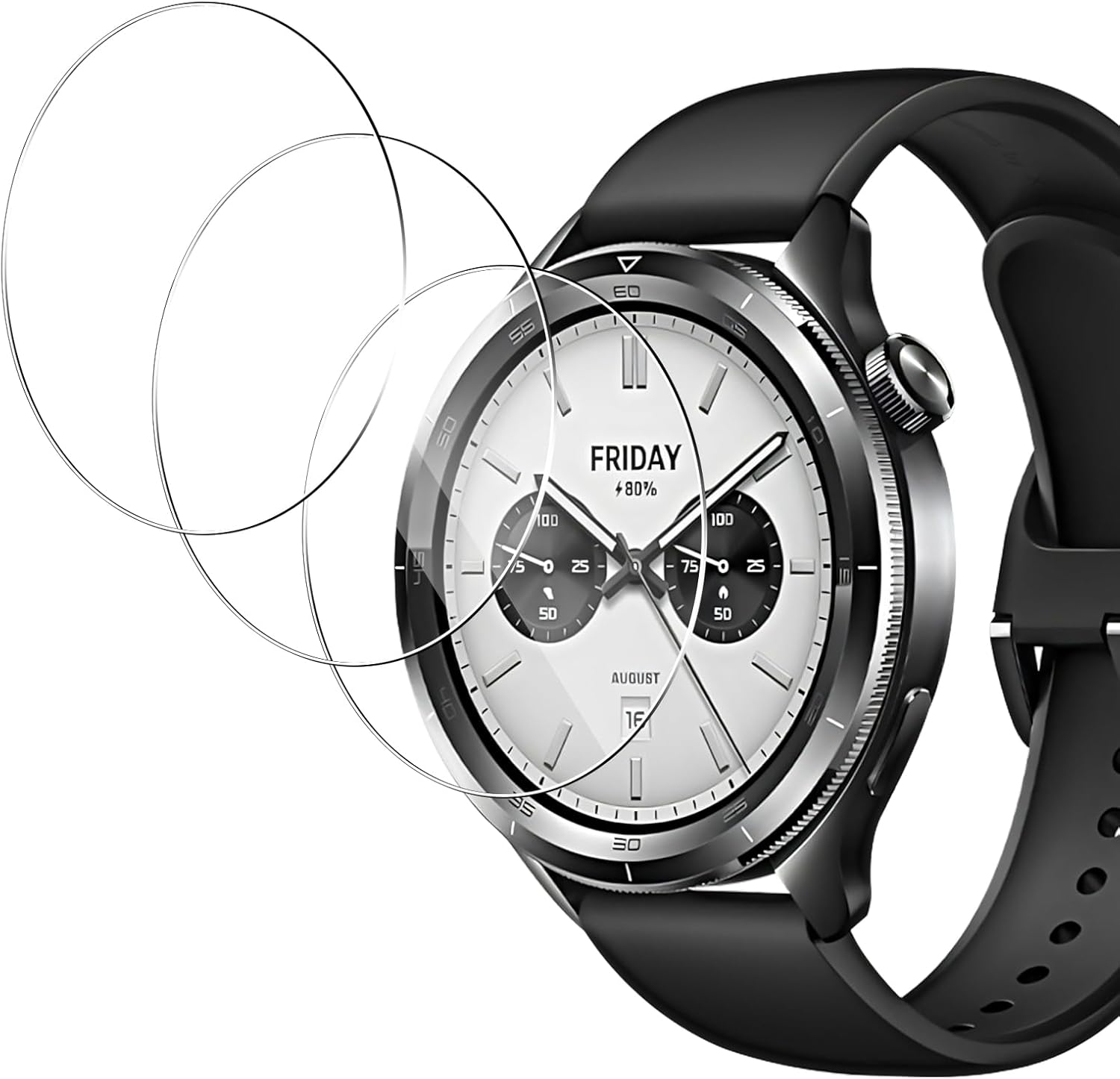 3PCS Tempered Glass Smartwatch - Xiaomi Smartwatch Accessories recensione e prezzo