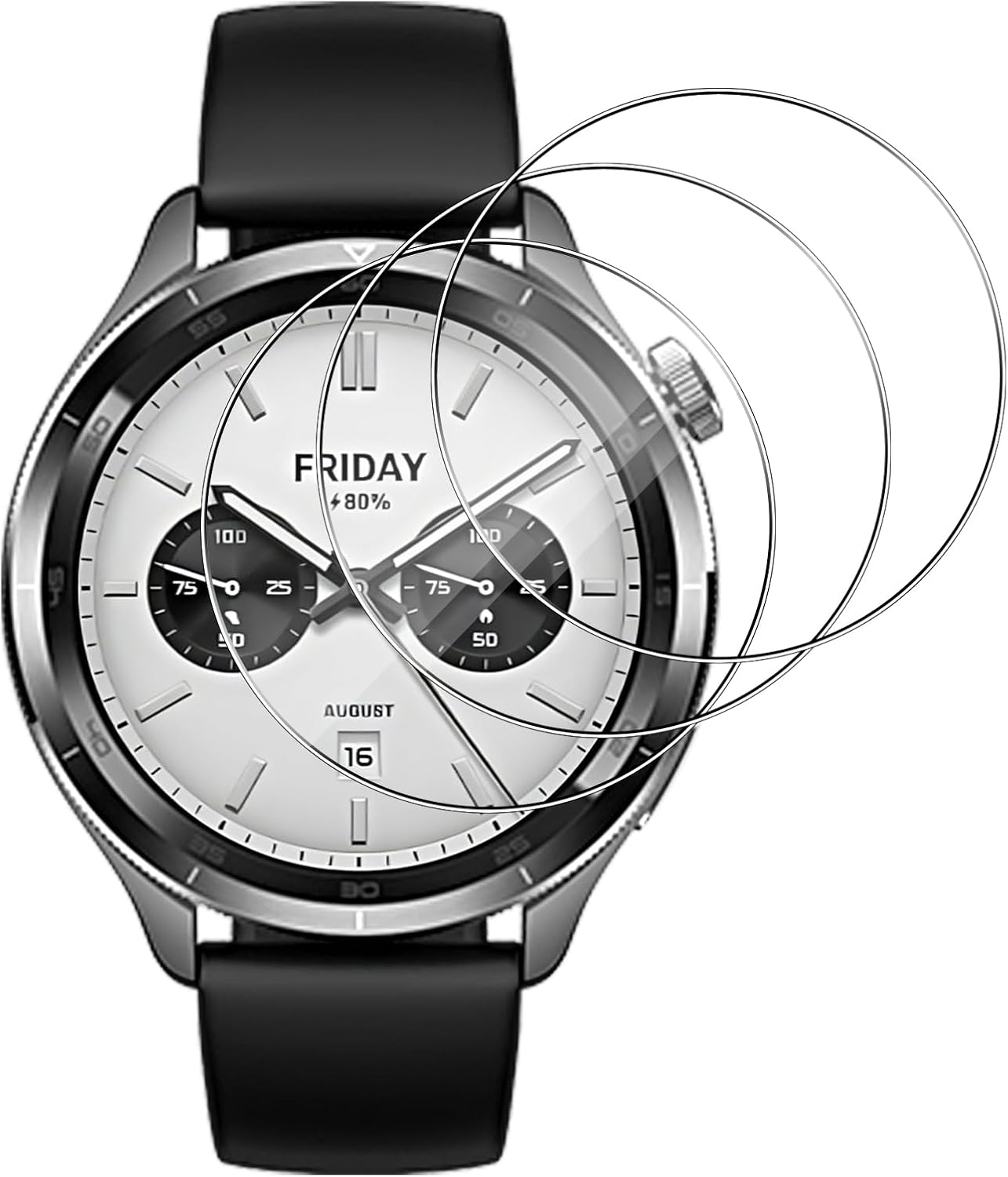 3PCS Tempered Glass Smartwatch - Xiaomi Smartwatch Accessories recensione e prezzo
