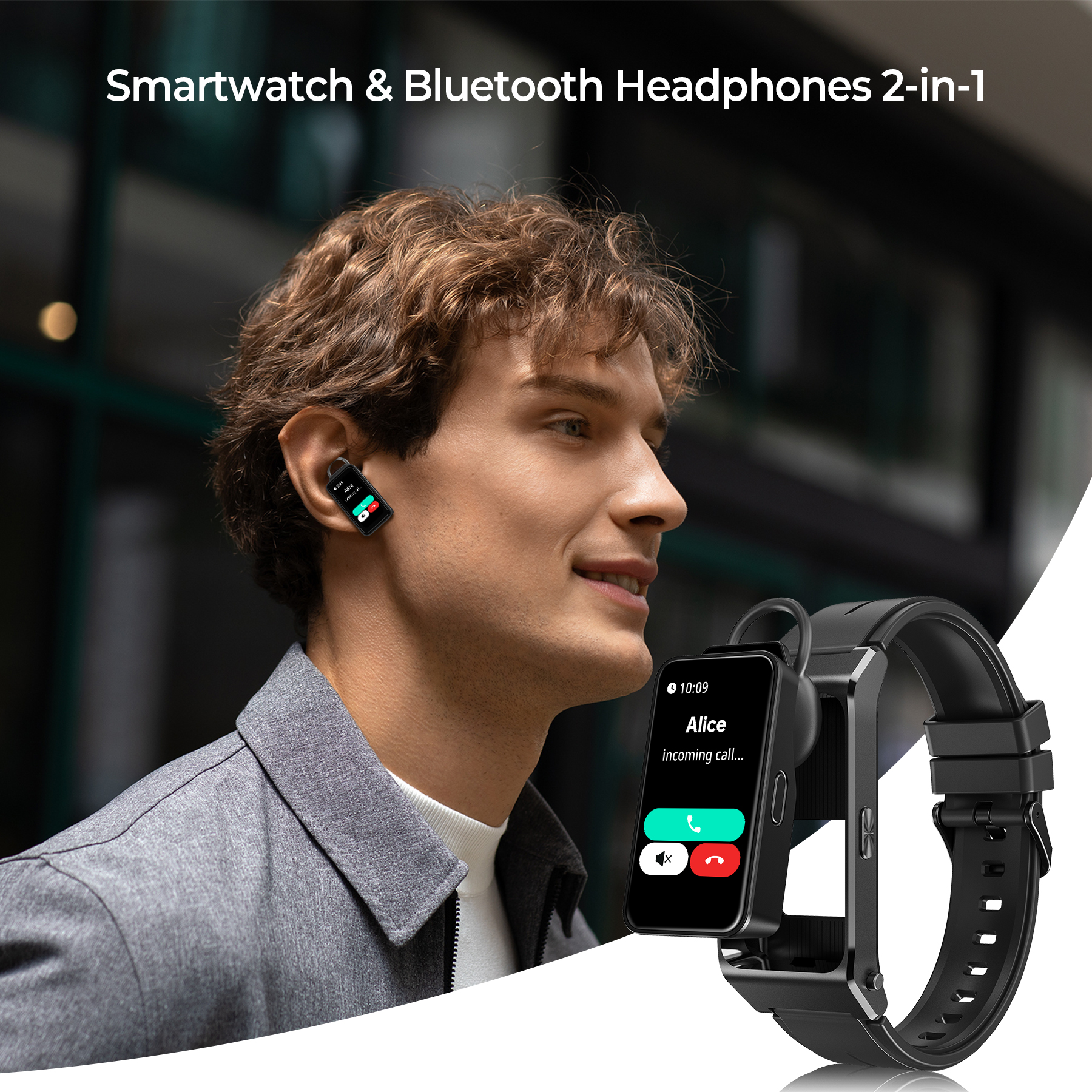 OUKITEL BT11 Smartwatch Blueto - Smartwatch Headset recensione e prezzo