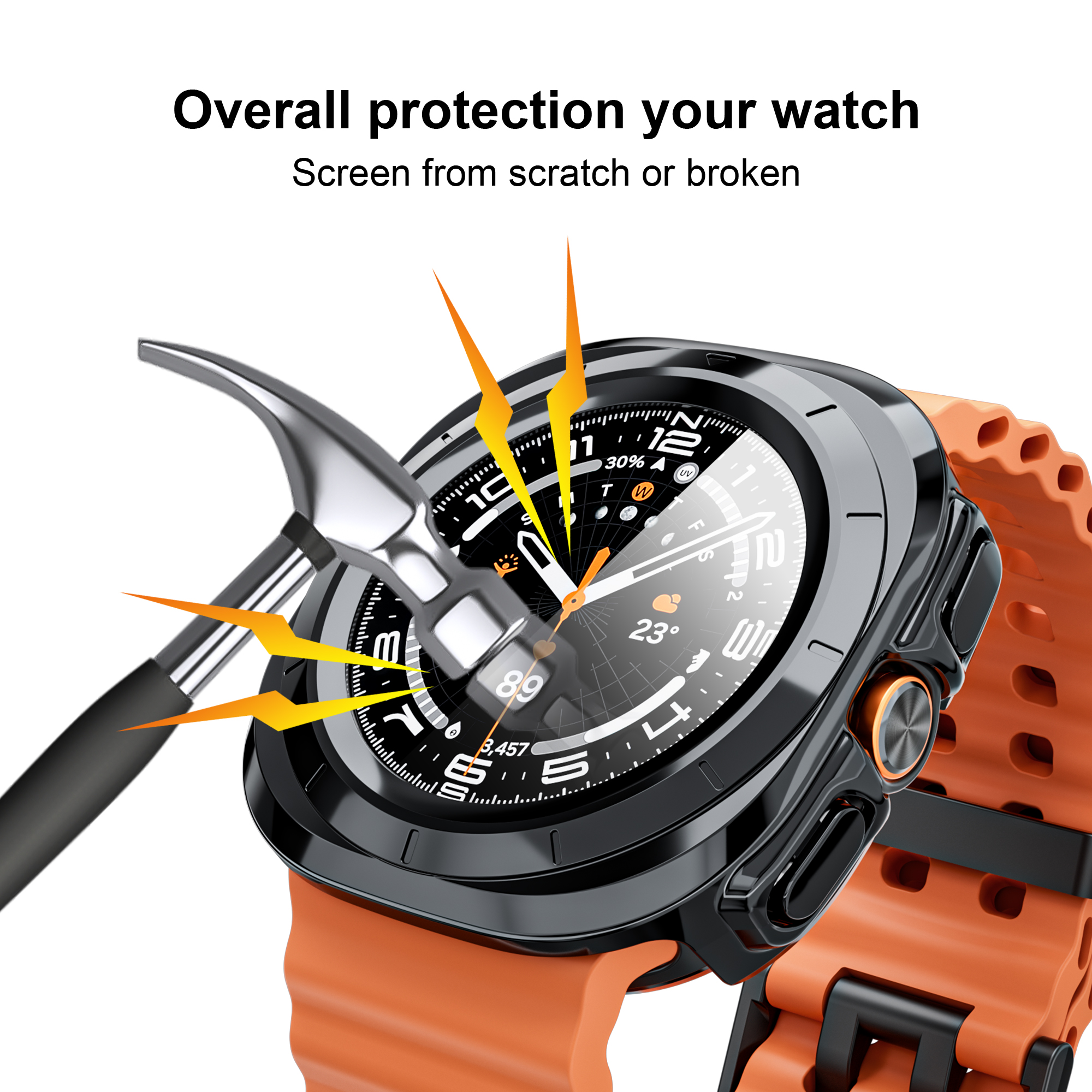 Case for Samsung Galaxy Watch  - Samsung Smartwatch Ultra Accessories recensione e prezzo