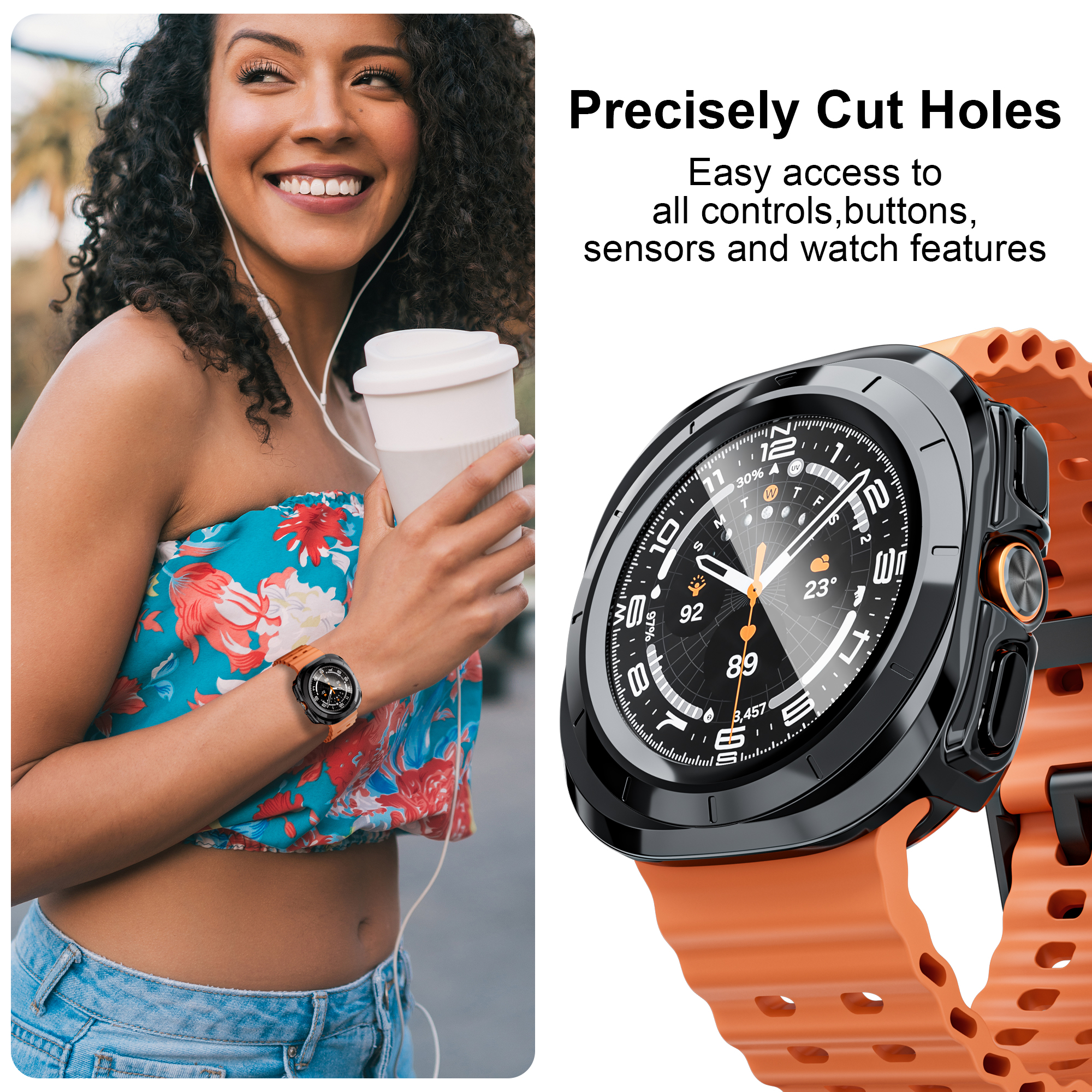 Case for Samsung Galaxy Watch  - Samsung Smartwatch Ultra Accessories recensione e prezzo