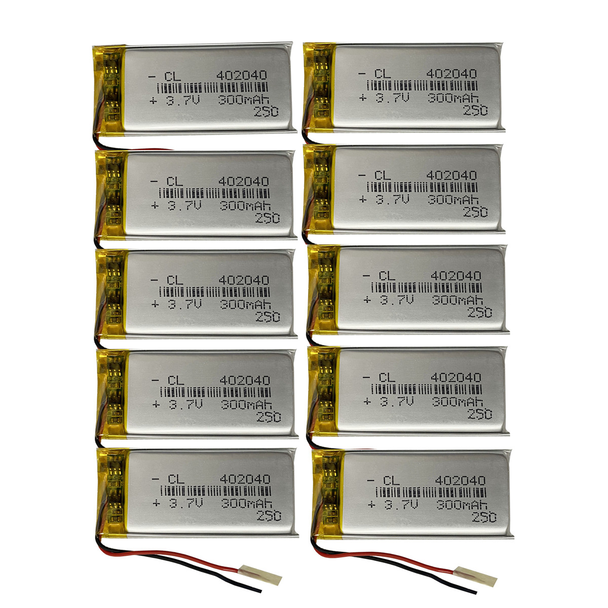 10PCS 3.7V 300mAh 402040 Recha - Smartwatch Headset recensione e prezzo