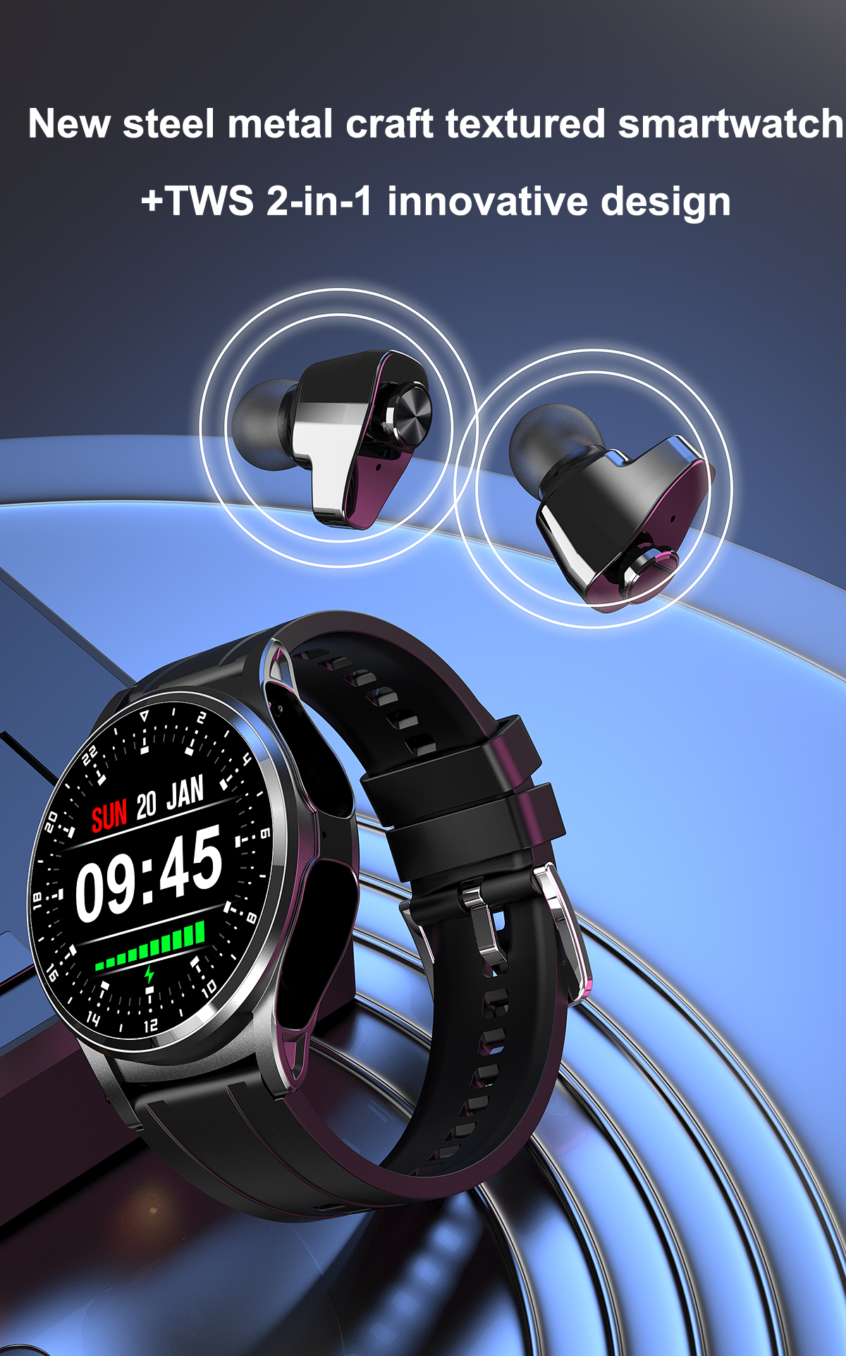 Headset Smart Watch 2 in 1 TWS - Smartwatch Headset recensione e prezzo