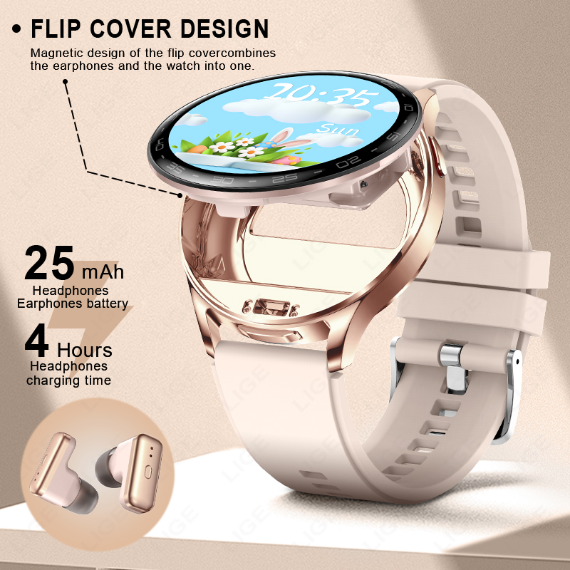 LIGE 2 In 1 TWS Headset Smart  - Smartwatch Headset recensione e prezzo