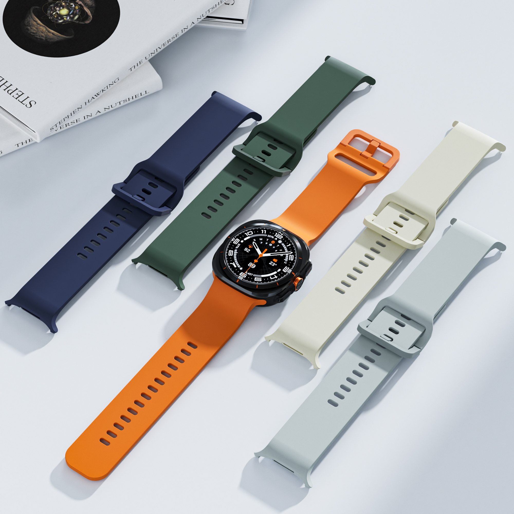 Original Silicone Band For Sam - Samsung Smartwatch Ultra Accessories recensione e prezzo
