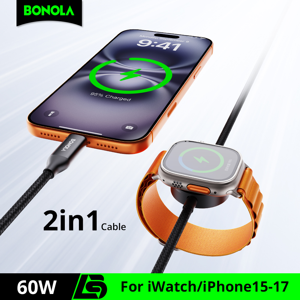 Bonola 2 in 1 Fast Watch Charg - Watch Charger Cable recensione e prezzo