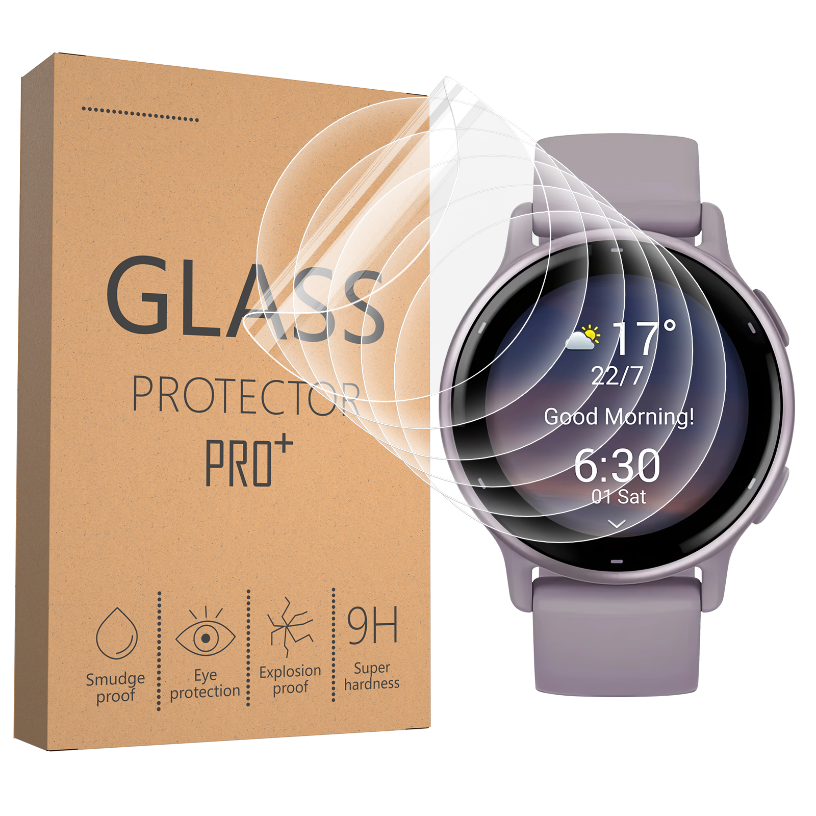 Soft Clear Protective Film For - Smartwatch Icon recensione e prezzo