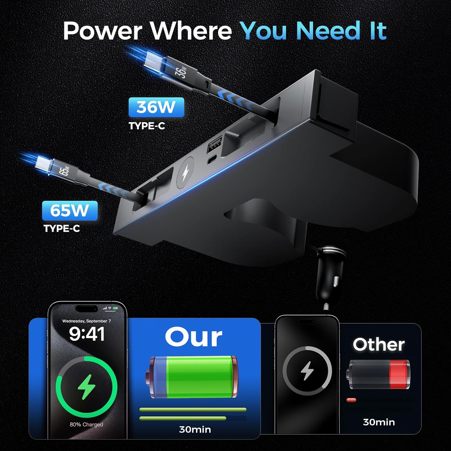 USB Hub for Tesla Model Y/3 Hi - Watch Charger Cable recensione e prezzo