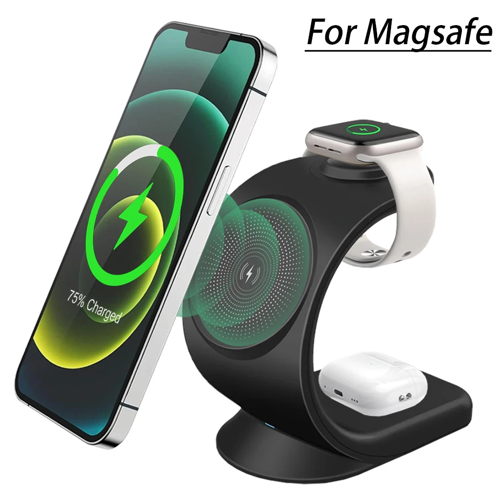 Magnetic Wireless Charger 3 in - Watch Charger Cable recensione e prezzo