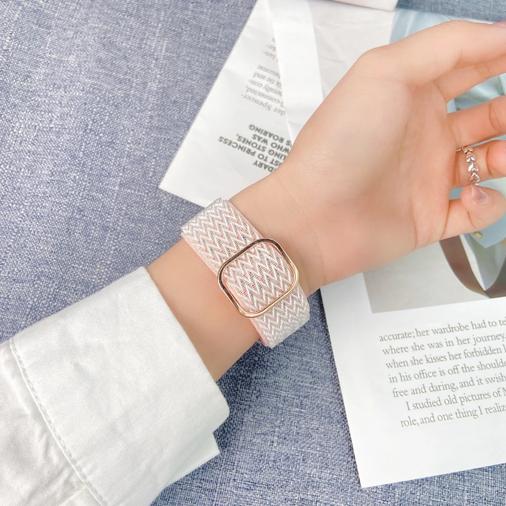 Elastic Shiny strap For Samsun - Titan Smartwatch Accessories recensione e prezzo