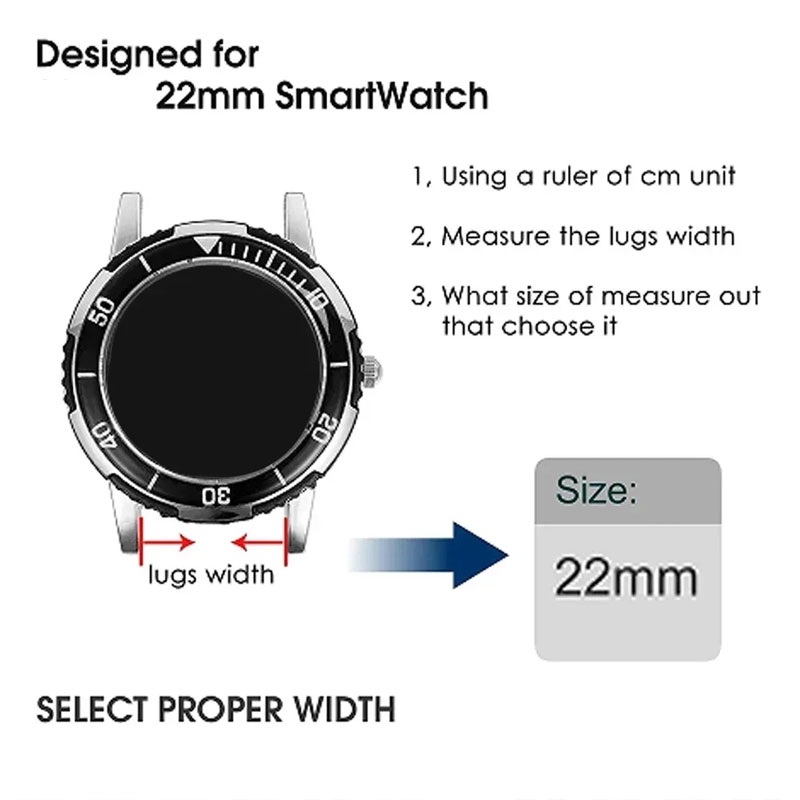 22mm Adjustable Strap For OneP - Smartwatch X2 recensione e prezzo