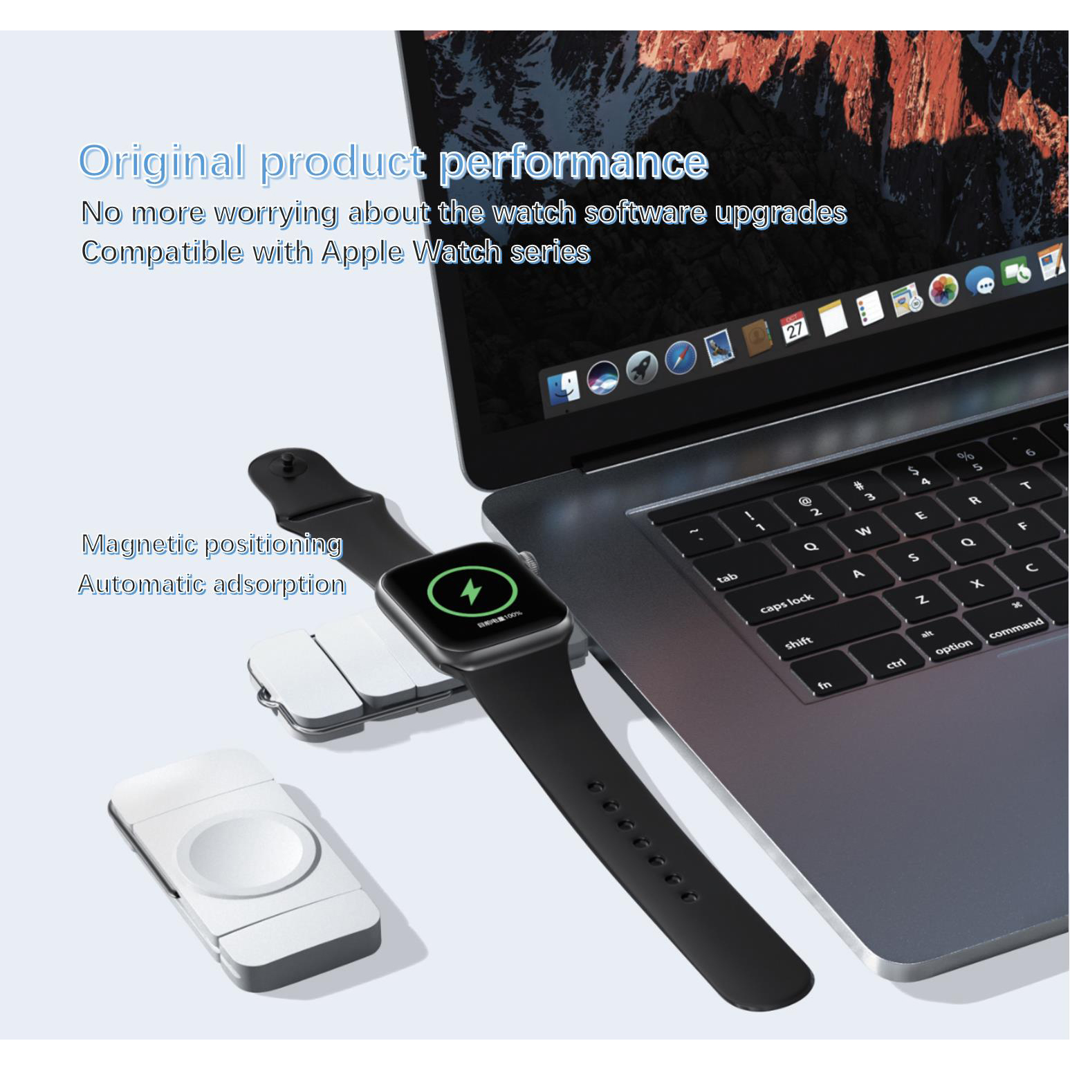 Portable Wireless Charger with - Watch Charger Cable recensione e prezzo