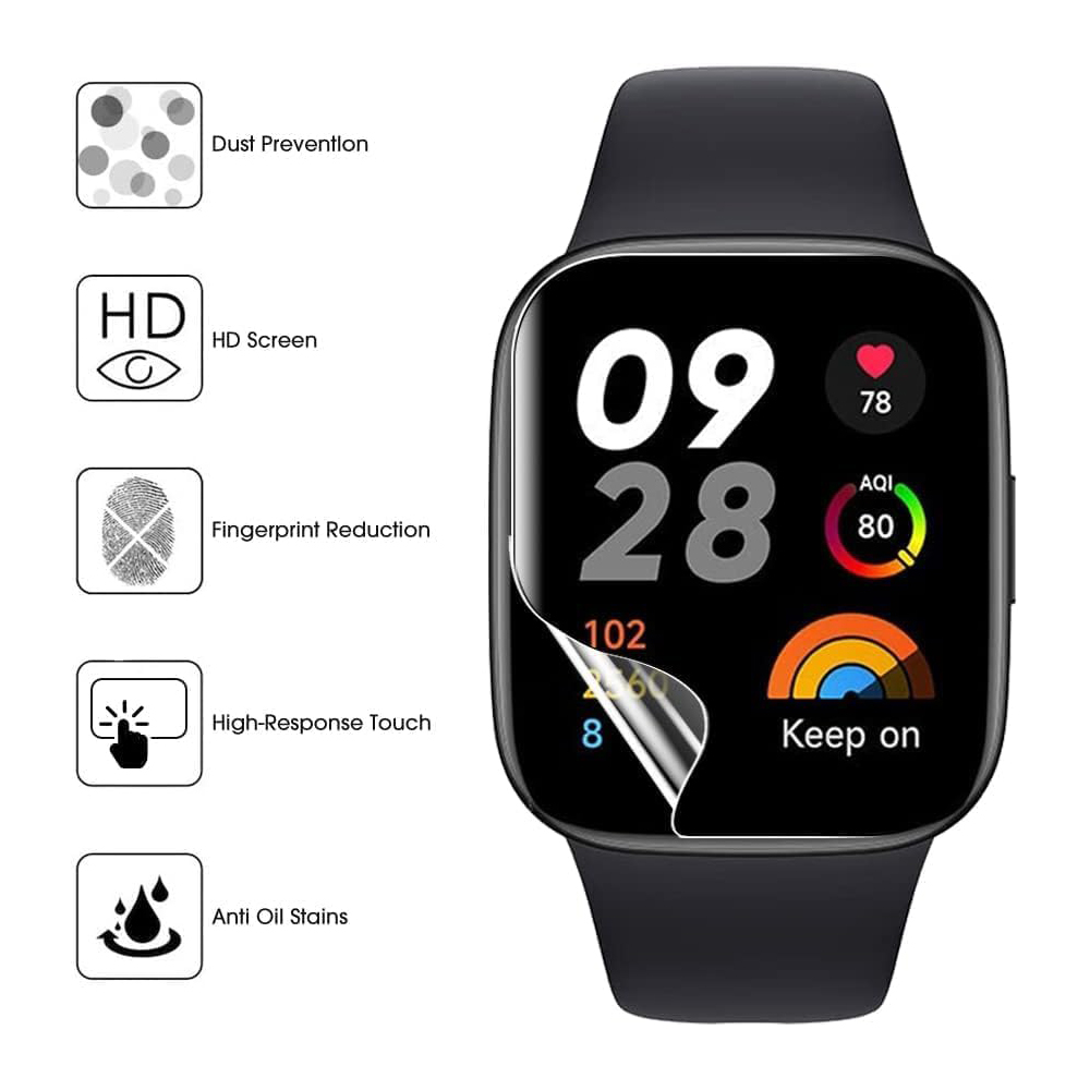 3/6pcs Hydrogel Protective Fil - Watch Face Protector recensione e prezzo