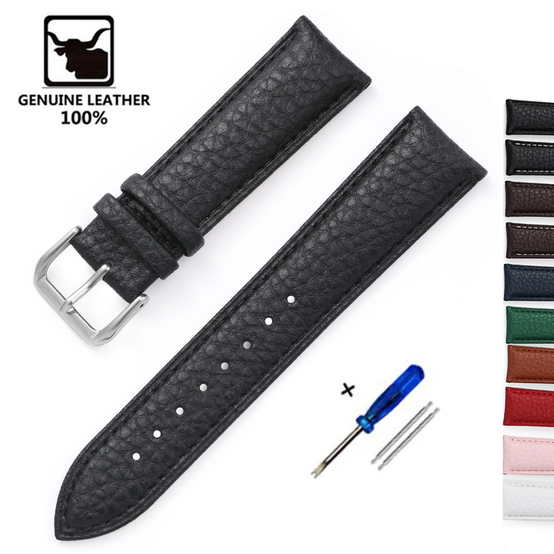 Litchi Pattern Soft Leather Wa - Nylon Nato Strap recensione e prezzo