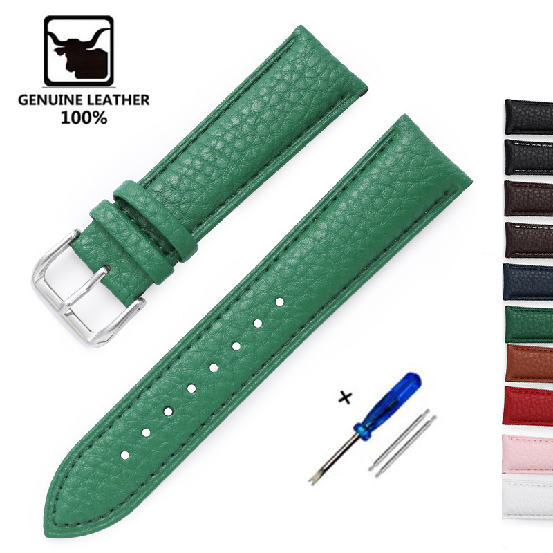 Litchi Pattern Soft Leather Wa - Nylon Nato Strap recensione e prezzo