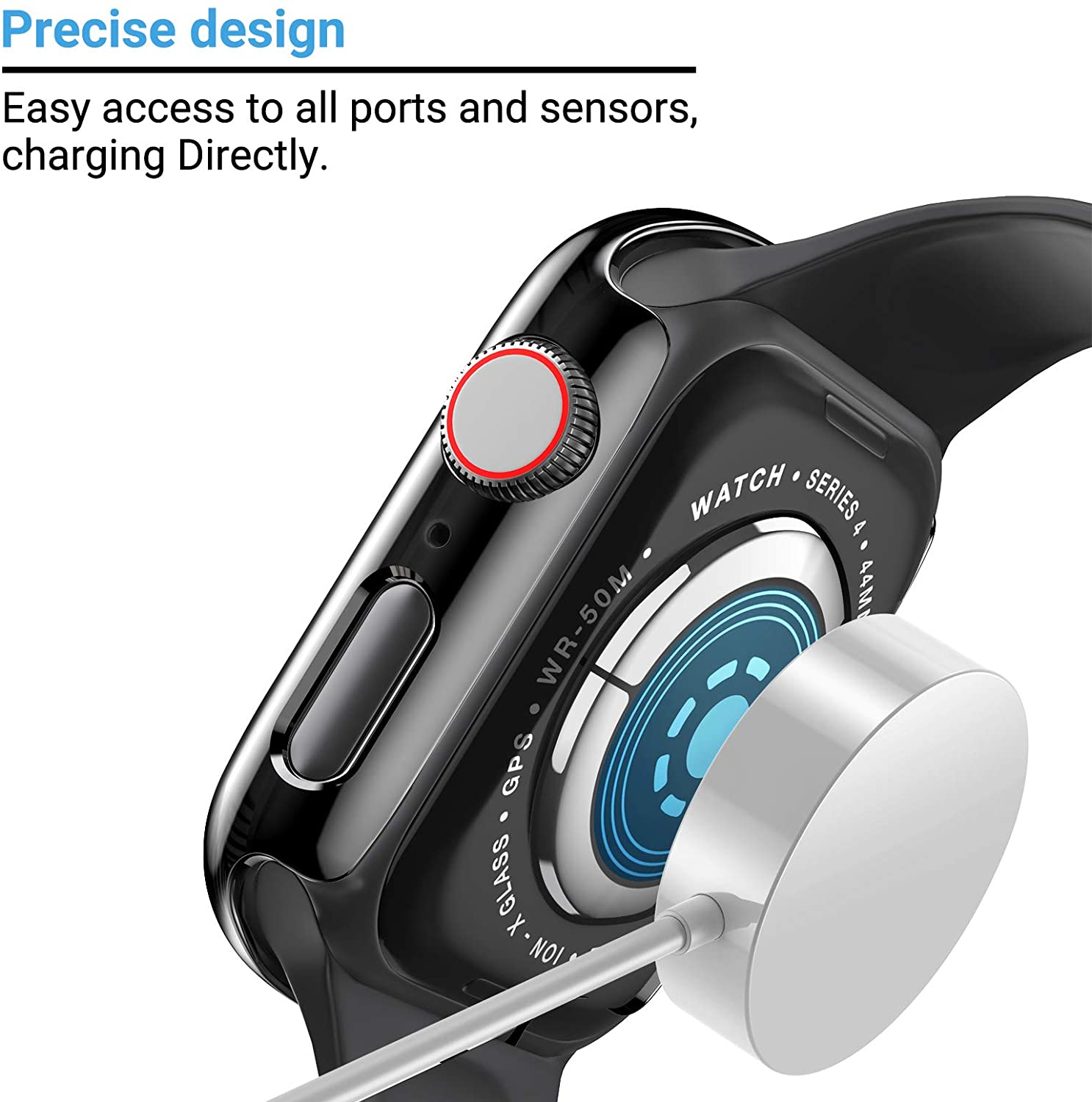 Glass+cover For Apple Watch Ca - Smartwatch Band Accessories recensione e prezzo