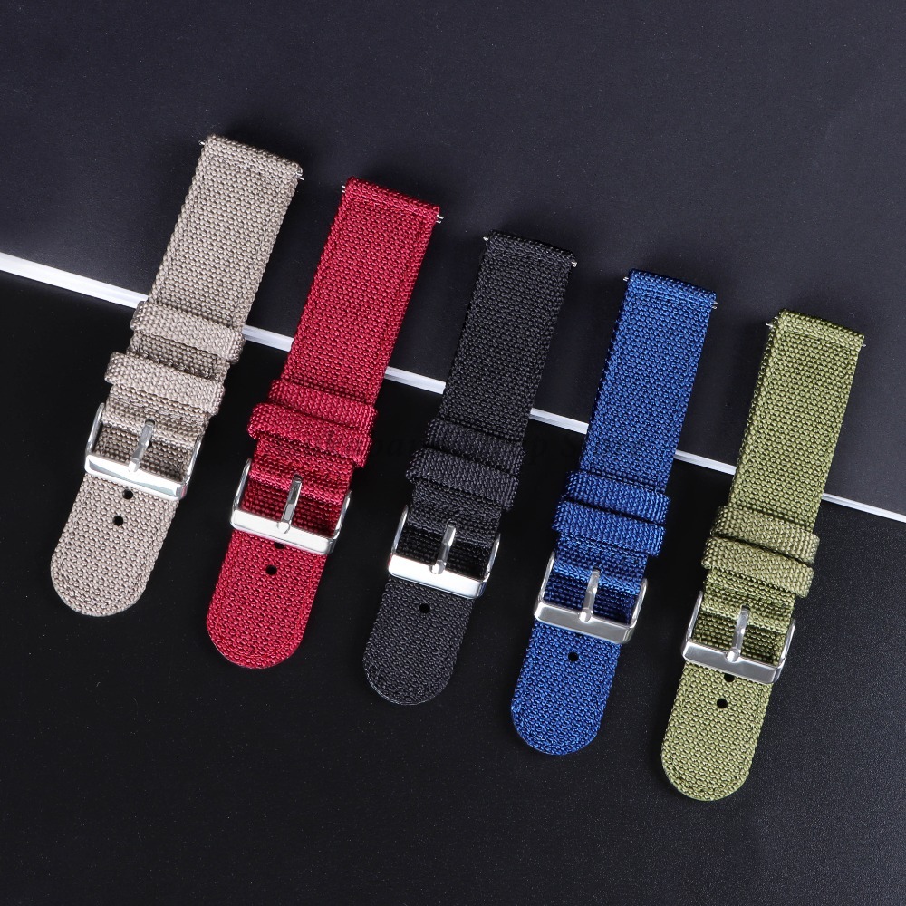 18 20 22 24mm Nylon Canvas Str - Nylon Nato Strap recensione e prezzo