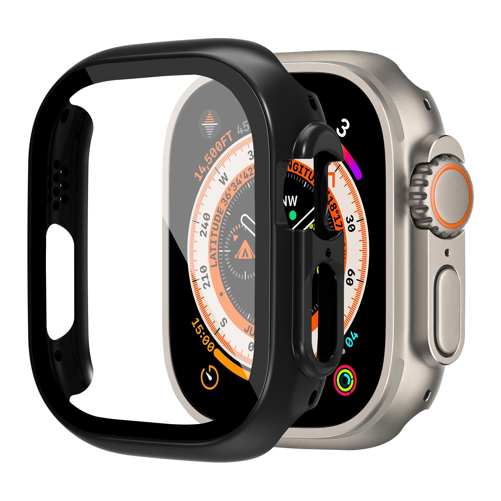 Glass+case For Apple Watch Ult - Smartwatch Band Accessories recensione e prezzo