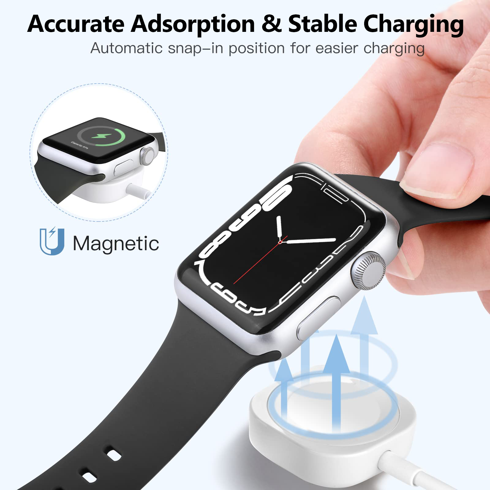 2 in 1 Magnetic Wireless USB A - Watch Charger Cable recensione e prezzo
