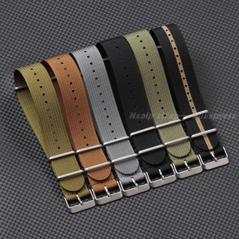 Ribbed Nylon Watch Strap 18mm  - Nylon Nato Strap recensione e prezzo