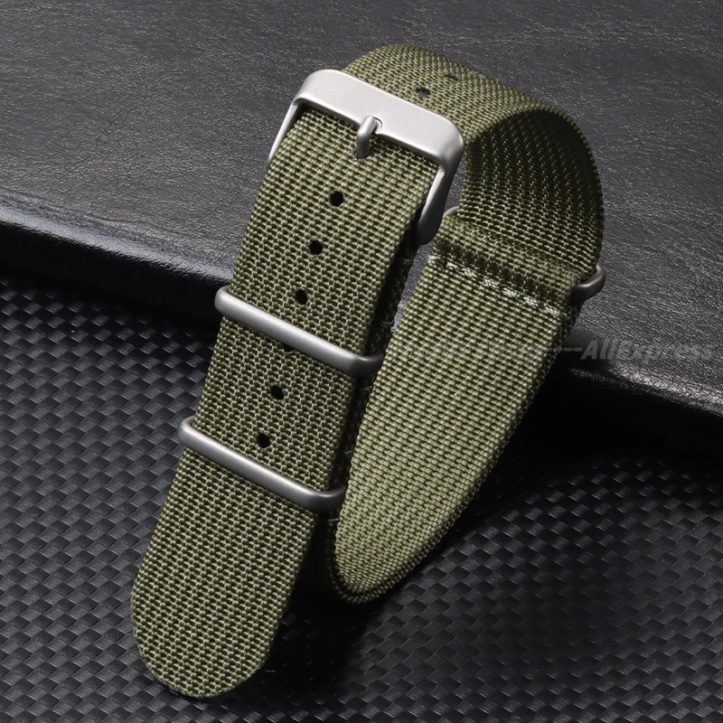 Ribbed Nylon Watch Strap 18mm  - Nylon Nato Strap recensione e prezzo