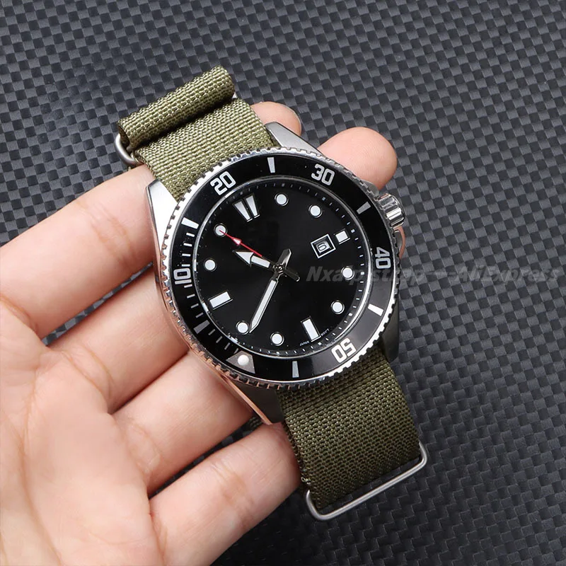 Ribbed Nylon Watch Strap 18mm  - Nylon Nato Strap recensione e prezzo