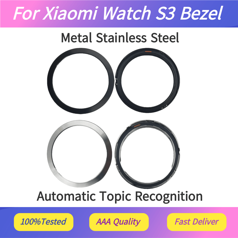 Cover For Xiaomi Watch S3 beze - Watch Face Protector recensione e prezzo