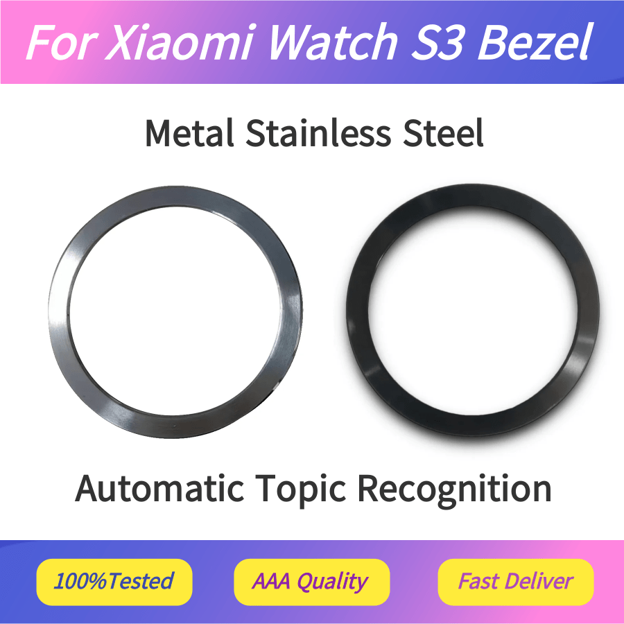 Cover For Xiaomi Watch S3 beze - Watch Face Protector recensione e prezzo