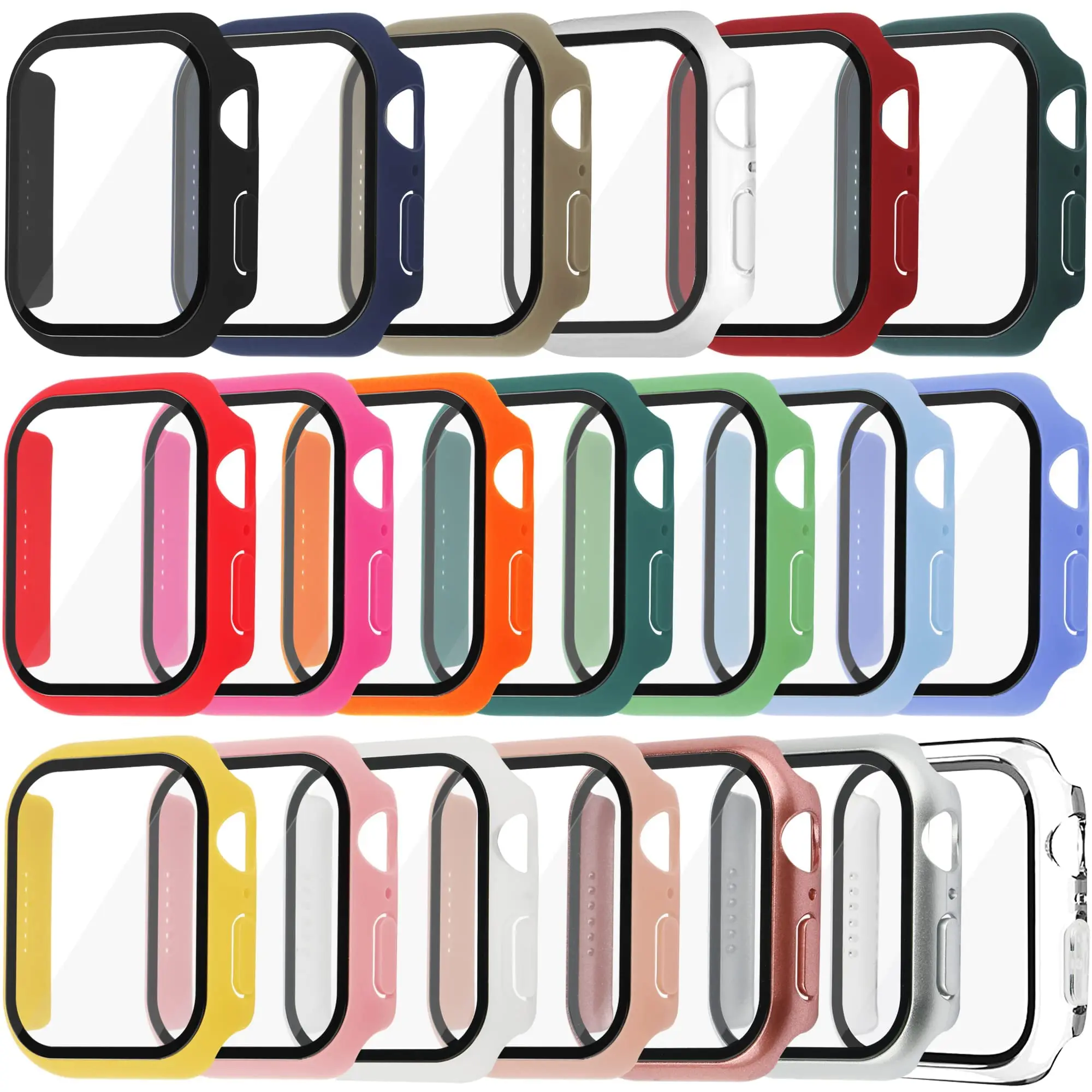 Tempered Glass+Cover For Apple - Xiaomi Smartwatch Accessories recensione e prezzo