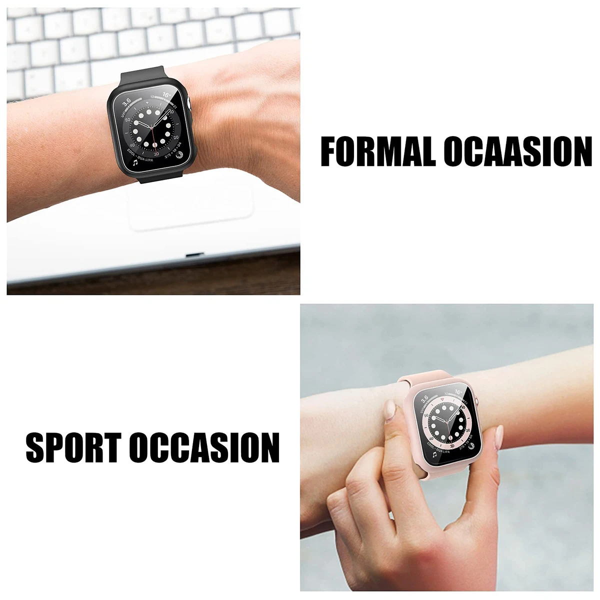 Tempered Glass+Cover For Apple - Xiaomi Smartwatch Accessories recensione e prezzo