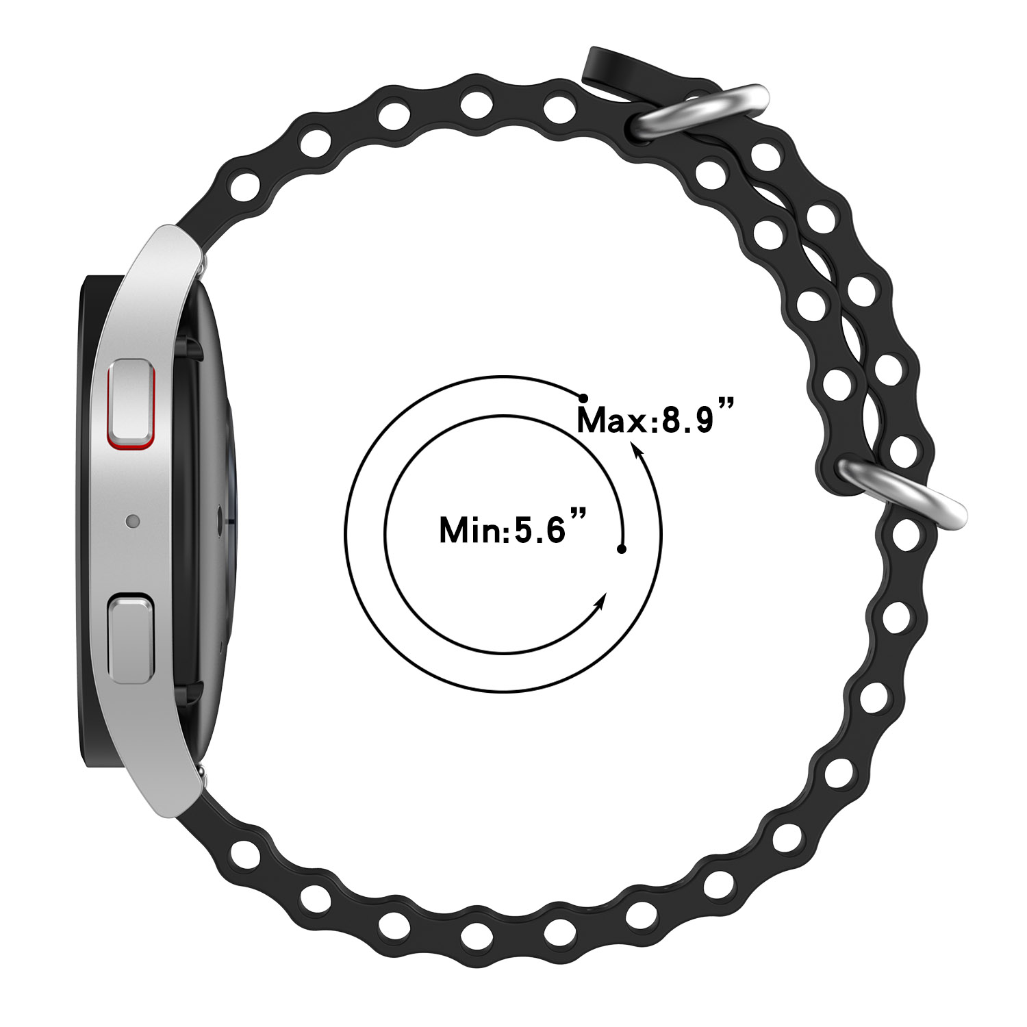 22mm Ocean Strap For OnePlus W - Smartwatch X2 recensione e prezzo