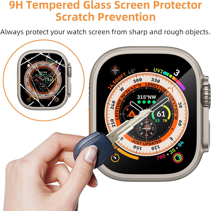 Tempered Glass For Apple Watch - Watch Face Protector recensione e prezzo