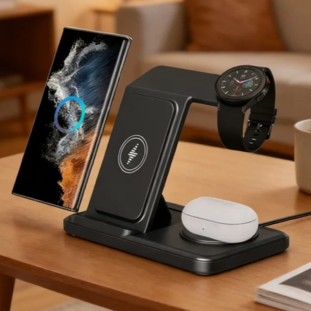 3 IN 1 Wireless Charger Statio - Watch Charger Cable recensione e prezzo