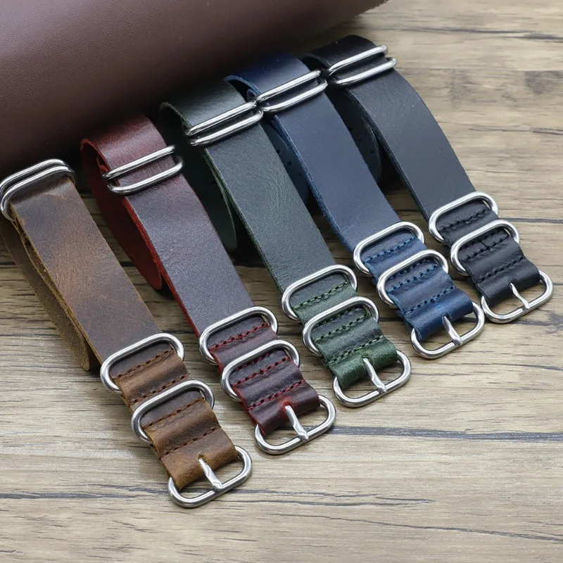 Vintage Genuine Leather Watch  - Nylon Nato Strap recensione e prezzo