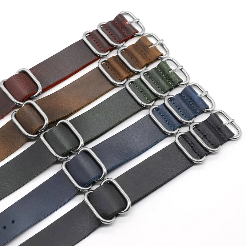 Vintage Genuine Leather Watch  - Nylon Nato Strap recensione e prezzo