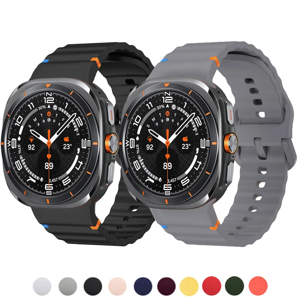 Original Silicone Band for Sam - Samsung Smartwatch Ultra Accessories recensione e prezzo