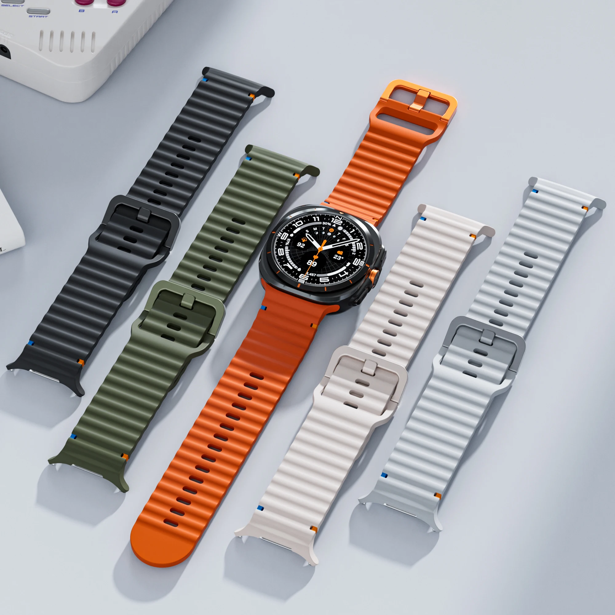Original Silicone Band for Sam - Samsung Smartwatch Ultra Accessories recensione e prezzo
