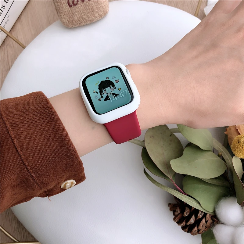 Glass+cover For Apple Watch Ca - Smartwatch Band Accessories recensione e prezzo