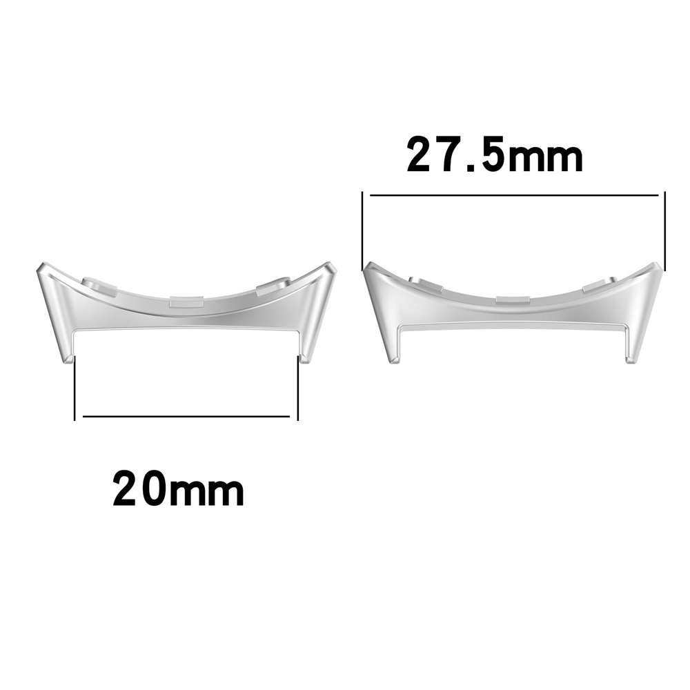 2PCS 20mm Metal Connector for  - Smartwatch Band Accessories recensione e prezzo