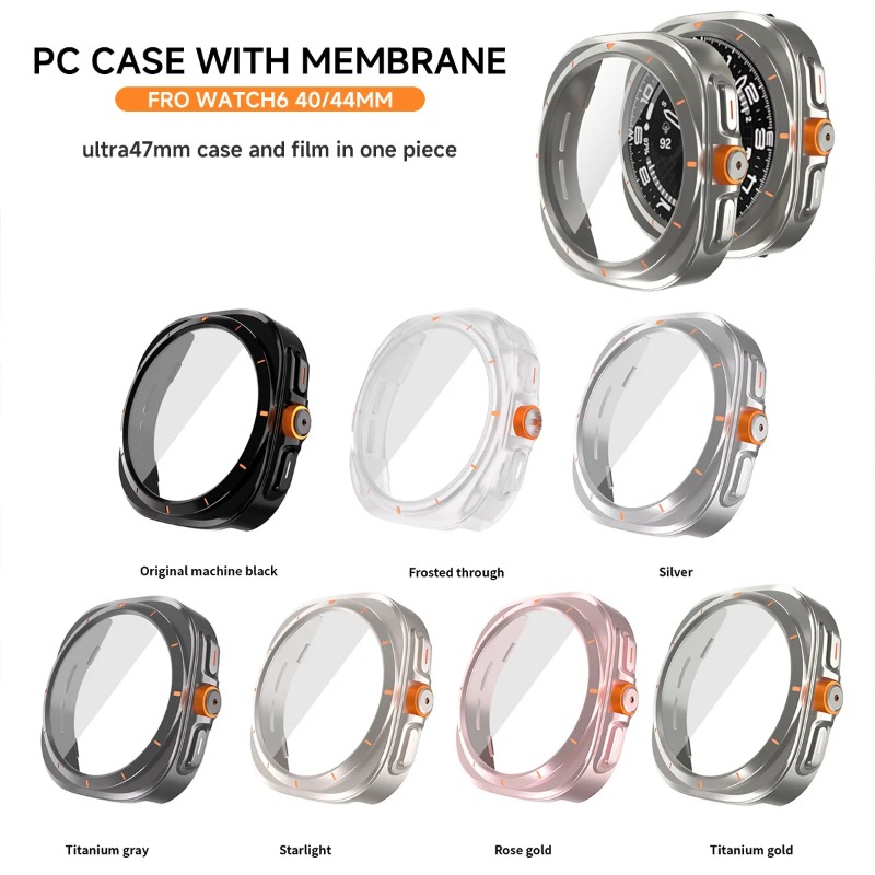 Change to Ultra Glasss + Case  - Samsung Smartwatch Accessories recensione e prezzo