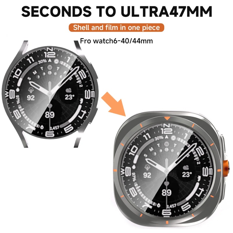Change to Ultra Glasss + Case  - Samsung Smartwatch Accessories recensione e prezzo