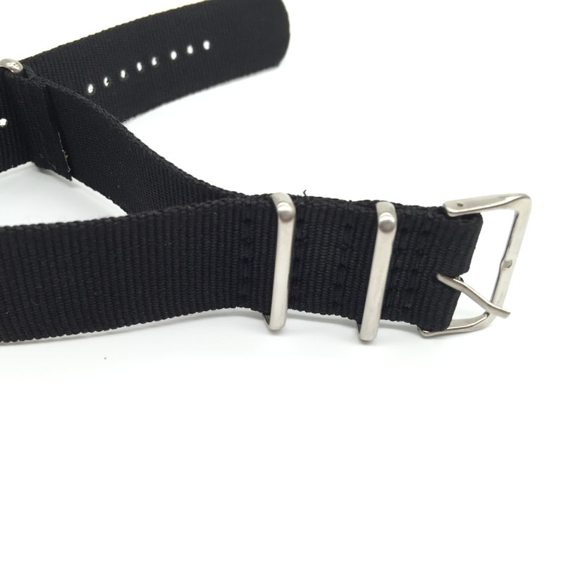 Black Nylon Strap for 16mm 18m - Nylon Nato Strap recensione e prezzo