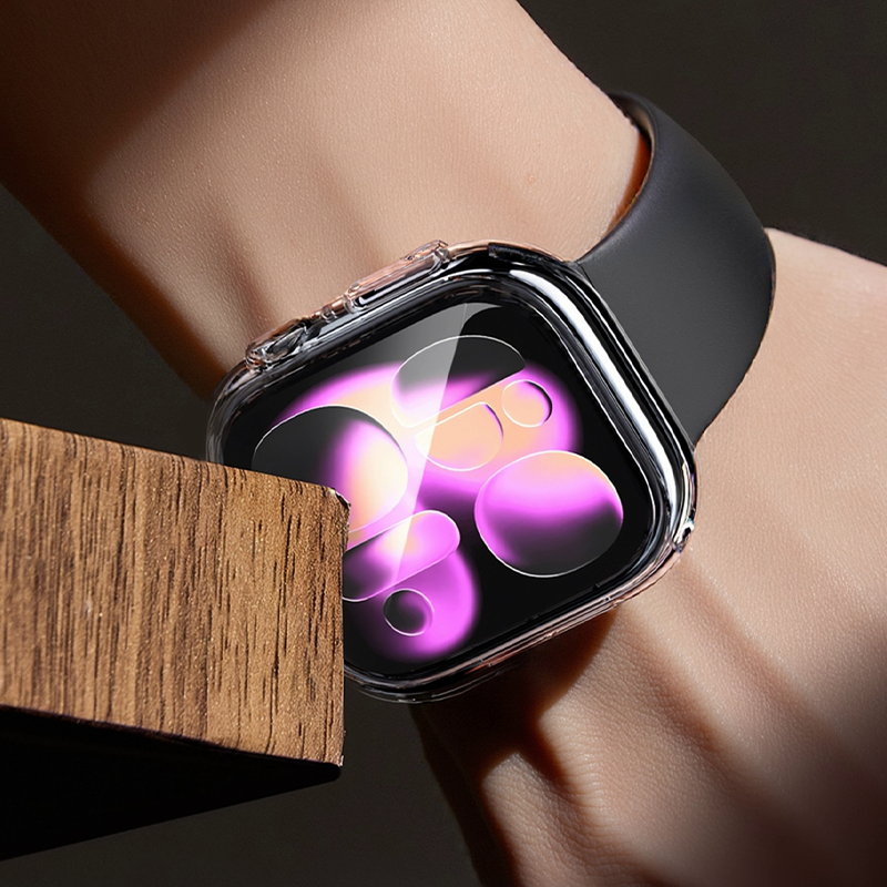 Tempered Glass+Cover For Apple - Smartwatch Band Accessories recensione e prezzo