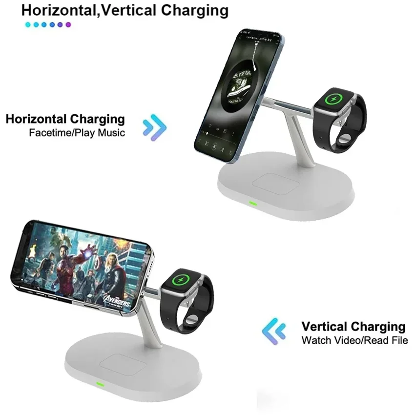 Magnetic Wireless Charger Stan - Watch Charger Cable recensione e prezzo