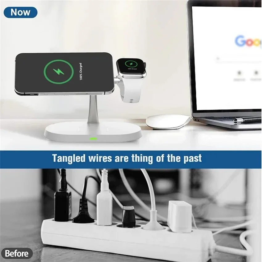 Magnetic Wireless Charger Stan - Watch Charger Cable recensione e prezzo