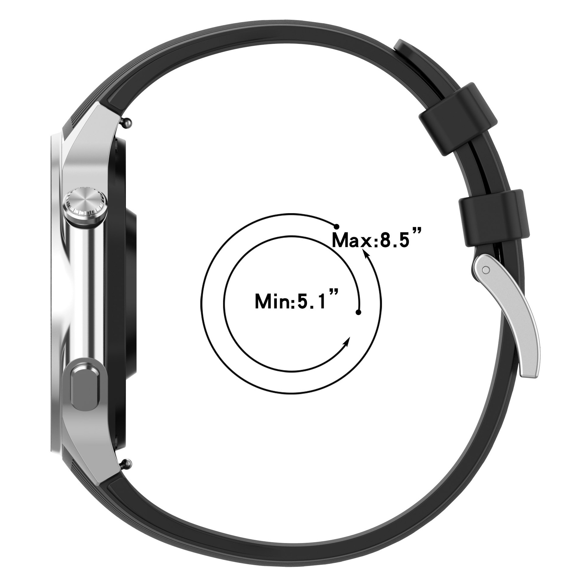No Gap Silicone Watchband For  - Smartwatch X2 recensione e prezzo