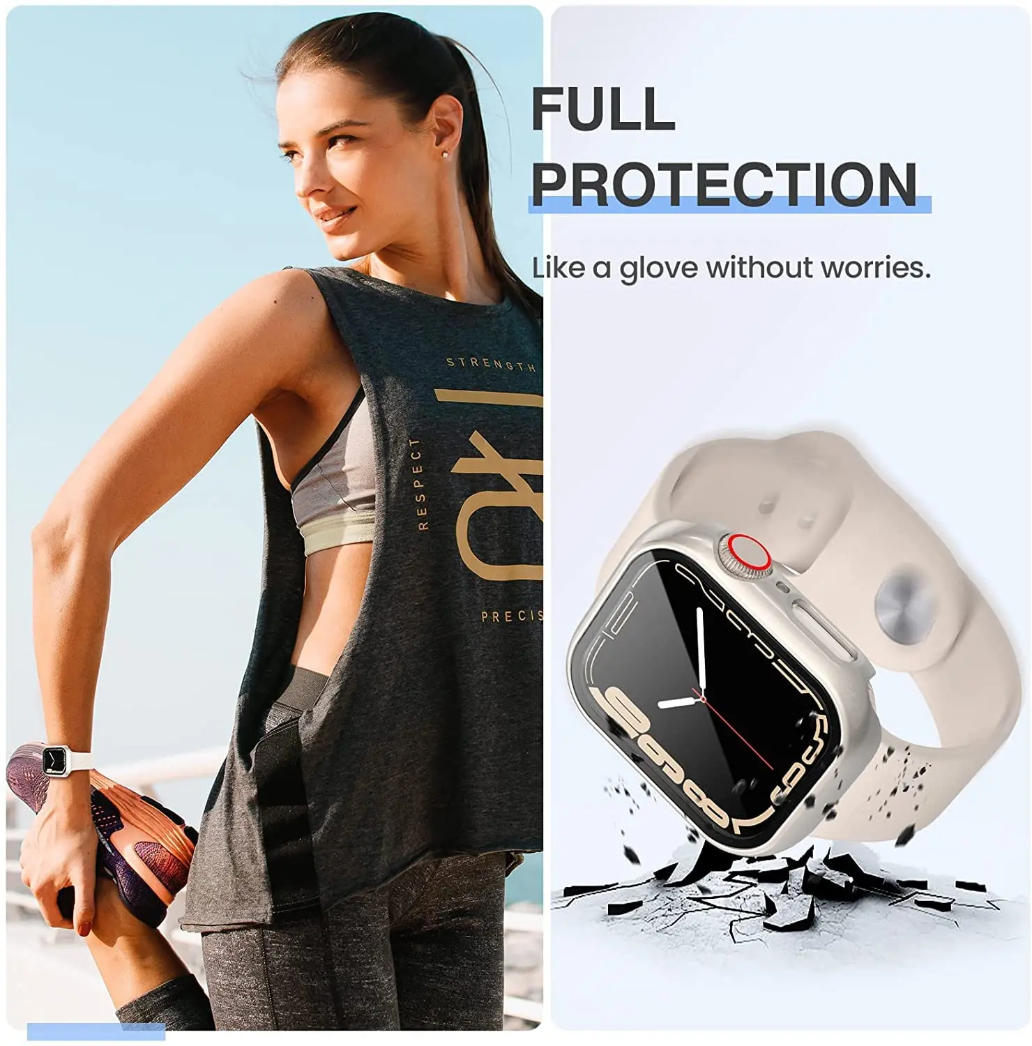 3 Pack Tempered Glass Cover fo - Smartwatch Band Accessories recensione e prezzo
